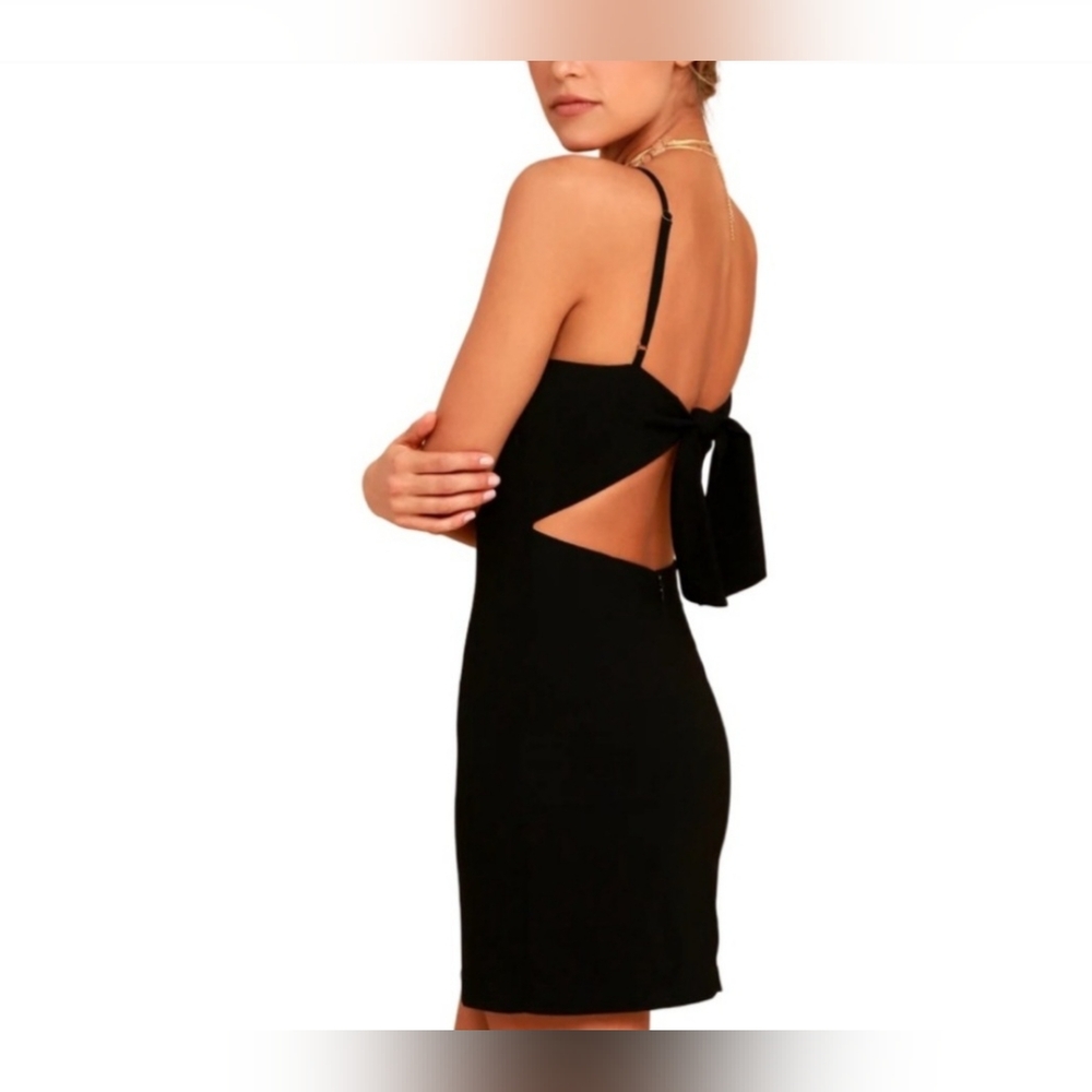 Lulu's toast to life black mini dress size S color black